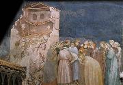 GIOTTO di Bondone The Death of the Boy in Sessa oil painting on canvas